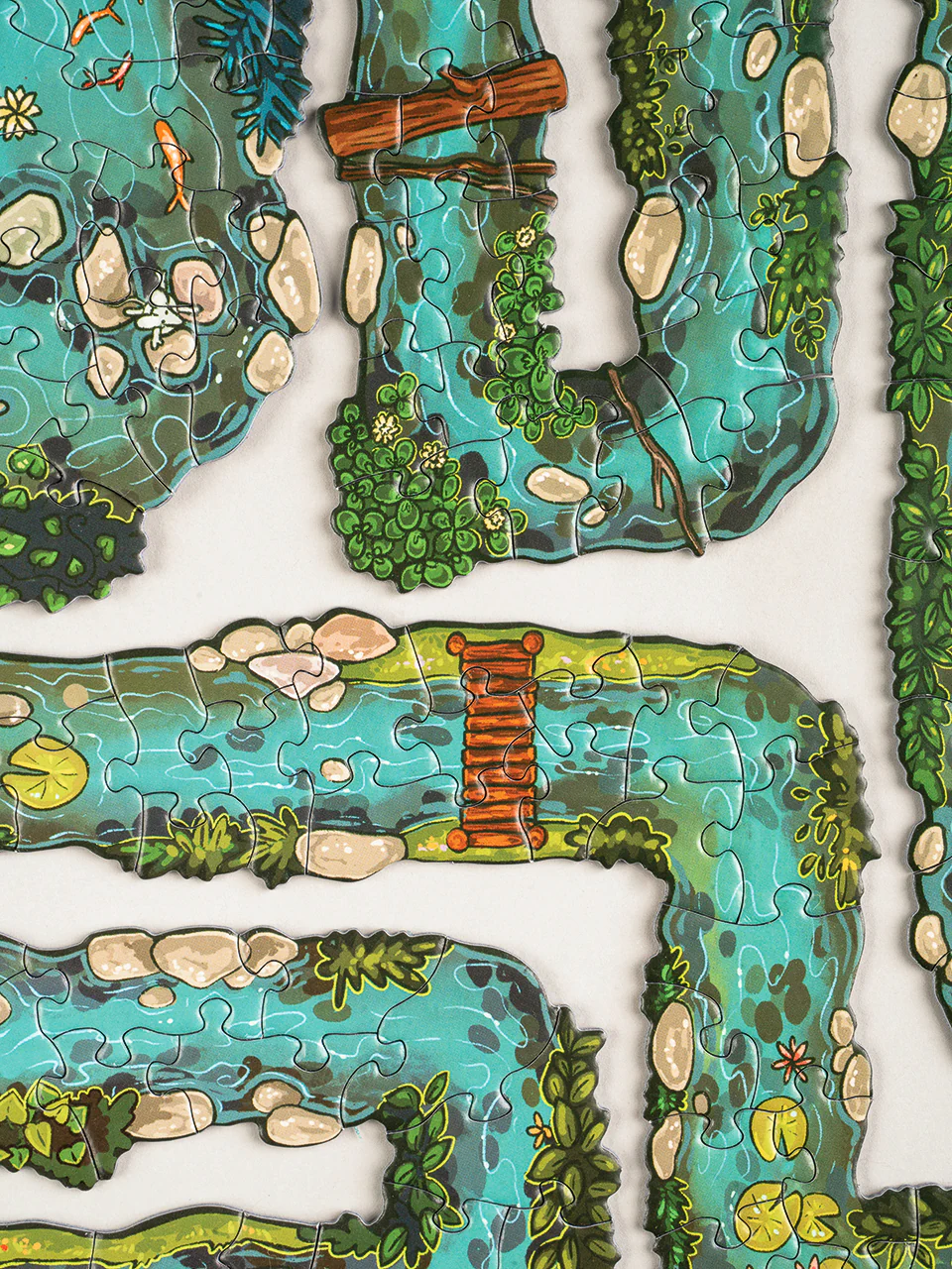 EDGE PIECE PUZZLE: SUMMER DAY ON THE RIVER - Image 6