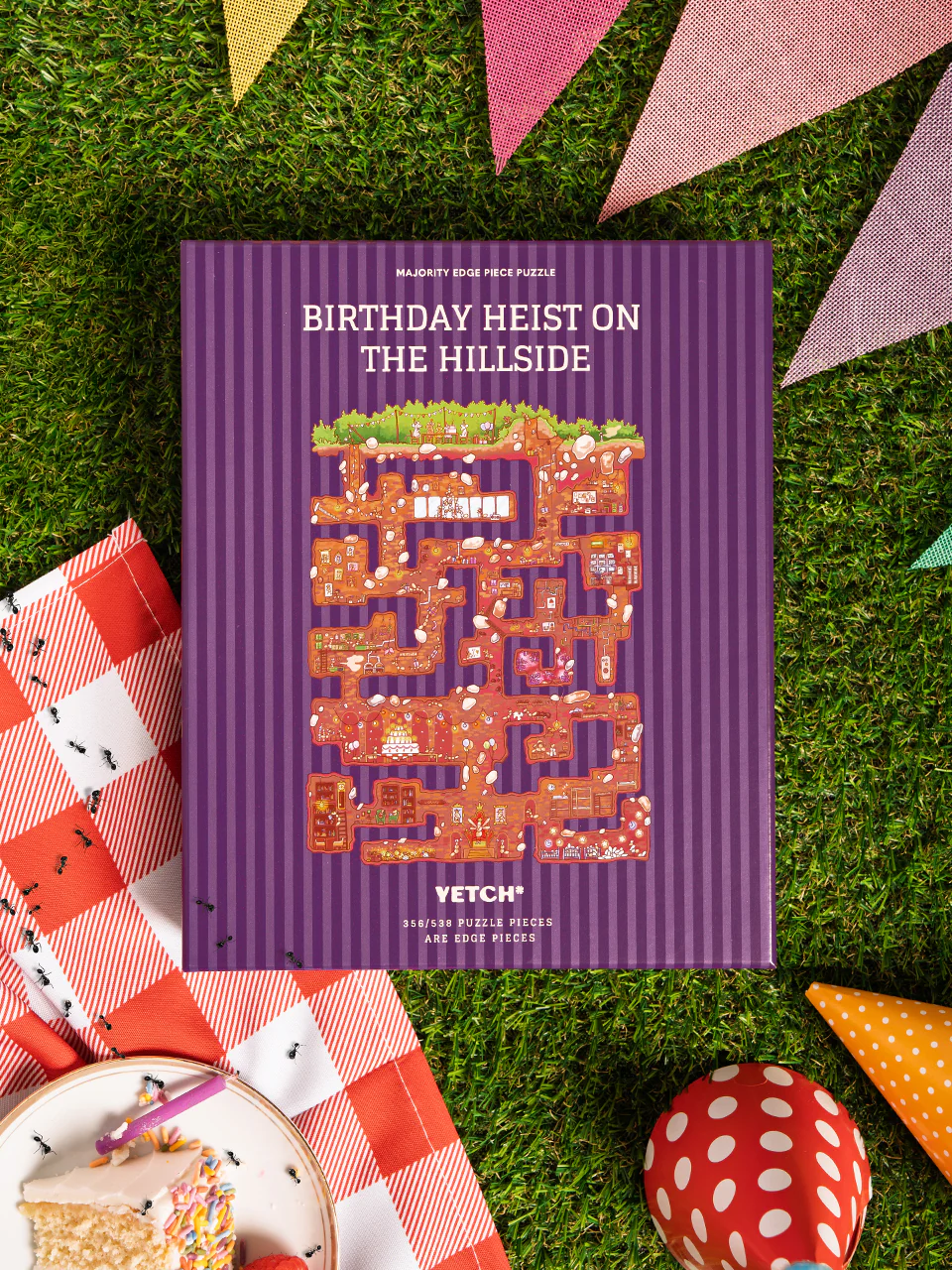 EDGE PIECE PUZZLE: BIRTHDAY HEIST ON THE HILLSIDE - Image 3